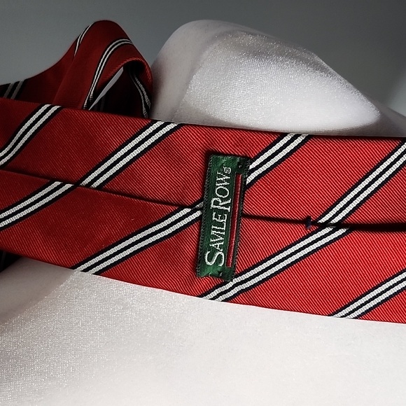 Vintage Savile Row Tie - Picture 2 of 2